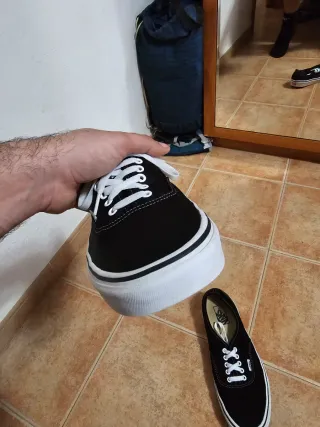 Vans Clásicas Negras Talla 45