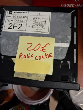 Radio Coche Blaupunkt CAR 300 (F)