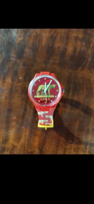 Orologio AS Roma SPQR Lupa