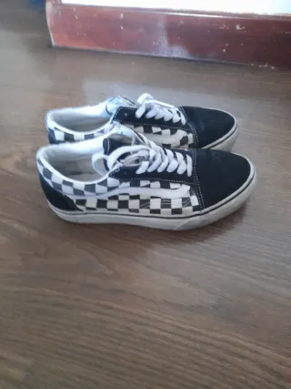 Zapatillas Vans Mujer Checkerboard