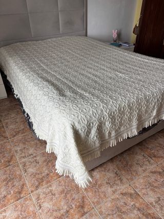 Colcha Jacquard Tecido Encorpado