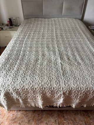 Colcha Jacquard Tecido Encorpado