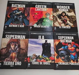 Primeros 11 volumenes de la colección Dc comics