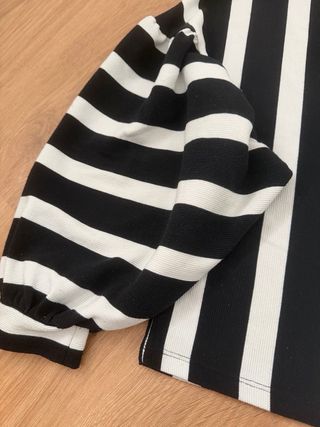 Blusa Bershka rayas oversize Talla S