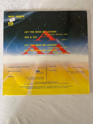 Vinilo Bass Boy - Lascia che i bassi siano più forti!