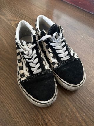 Zapatillas Vans Checkerboard Mujer