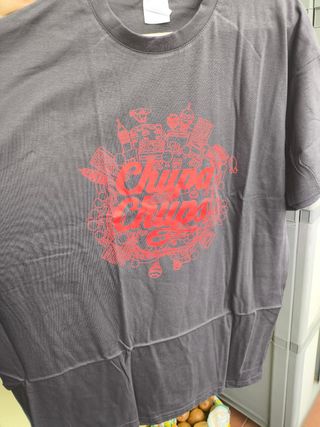 Camiseta Chupa Chups Vintage Gris
