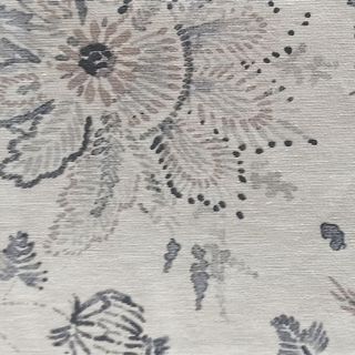 Falda, ropa camilla beige-gris estampado floral