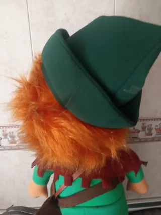 MUÑECO DE FIELTRO QUIRÓN AÑOS 70