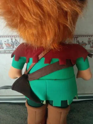 MUÑECO DE FIELTRO QUIRÓN AÑOS 70