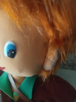 MUÑECO DE FIELTRO QUIRÓN AÑOS 70