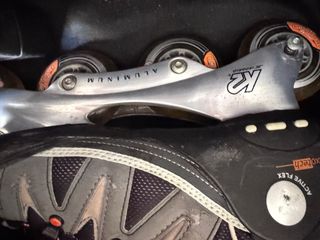 Casco y mochila para patines