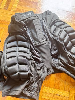 Casco y mochila para patines