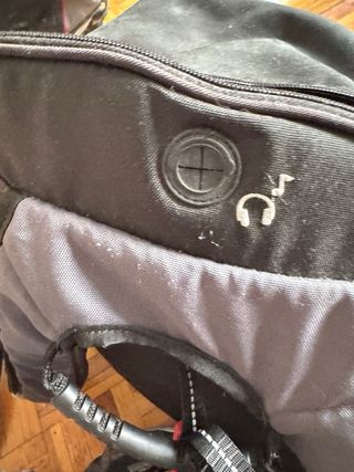 Casco y mochila para patines