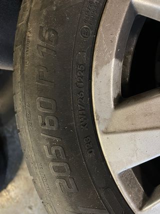 Llantas con Neumáticos Volkswagen Touran 16