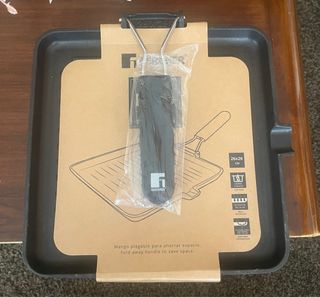 Parrillas Hierro Fundido Bergner 33x19cm  26x26cm