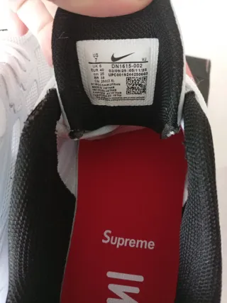 Nike Shox Supreme Blancas Talla 40 unisex