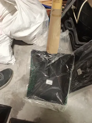 Pala cuadrada de obra