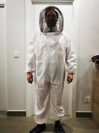 Disfraz Apicultor Blanco Talla XL