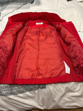 Plumífero Naf Naf Rojo Mujer Talla S