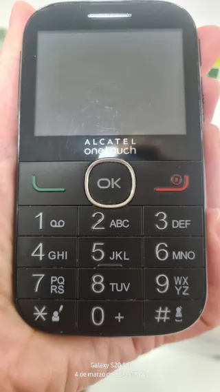 Alcatel Telefono per anziani Nero