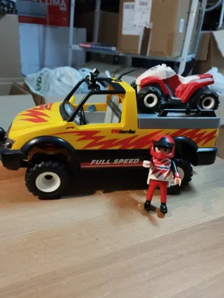 Playmobil 4x4 y Quad