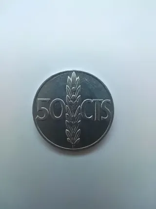 100 Monedas 50 Céntimos Peseta