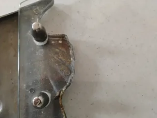 Grande piatto da portata a forma di pesce vintage