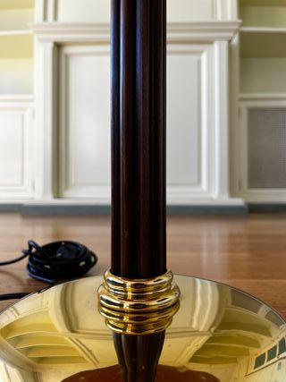 Lámpara de mesa VALENTÍ Beige y Dorada