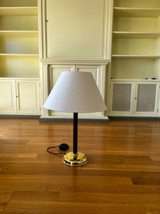 Lámpara de mesa VALENTÍ Beige y Dorada