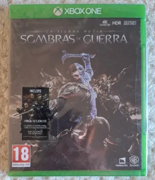 🇪🇸 Juego Xbox One Sombras de Guerra Precintado