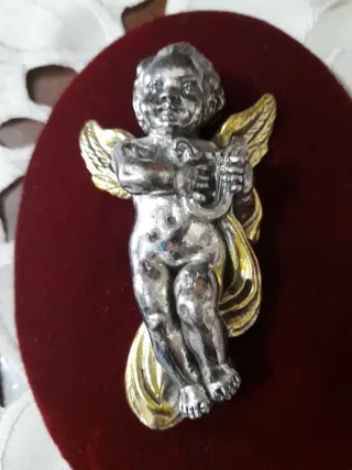 Piccolo angelo decorativo da parete/tavolo