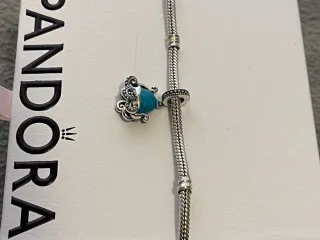 Charm Pulpo Azul Plata S925