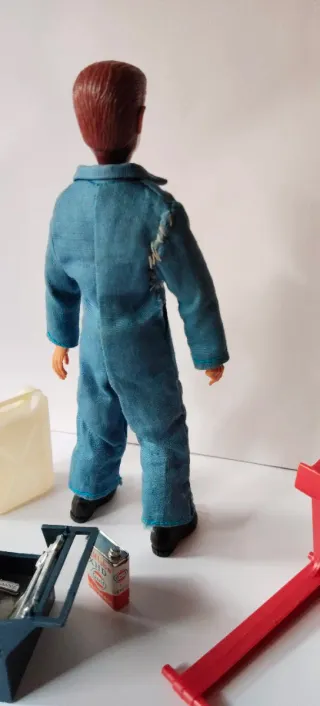 Madelman Mecánico Estación Servicio Original 1a.