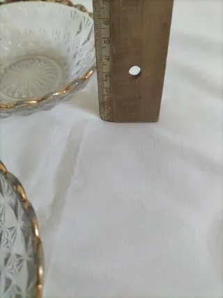 Vajilla antigua cristalería cuentos boles vintage