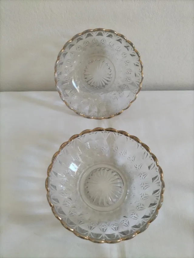 Vajilla antigua cristalería cuentos boles vintage