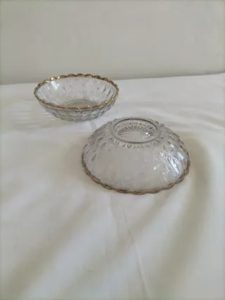 Vajilla antigua cristalería cuentos boles vintage