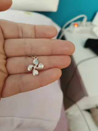 Amuleto Lauburu Plata