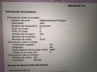 MacBook Pro 13” 2015 i5 2.7GHz 8GB RAM