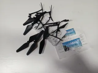 Dron con dos cámaras, GPS, 3 bat.