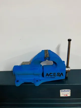 Tornillo de banco ACESA azul