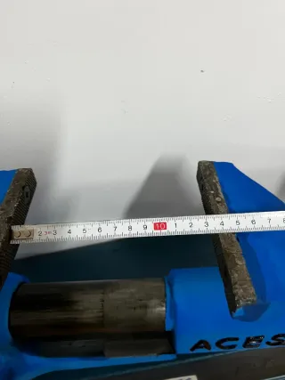 Tornillo de banco ACESA azul