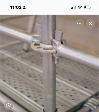 Andamio europeo para trabajos en altura