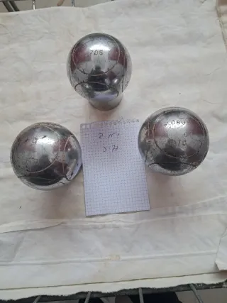 Bolas de Petanca OBUT ATC diametro 73 peso 705