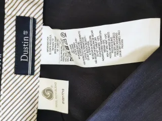 Traje de caballero talla 68 azul