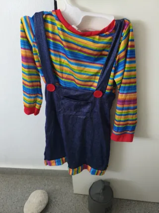 Disfraz niña Muñeca Asesina Talla 7-9