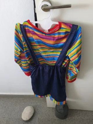 Disfraz niña Muñeca Asesina Talla 7-9