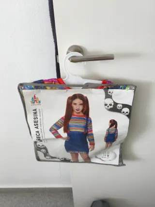 Disfraz niña Muñeca Asesina Talla 7-9