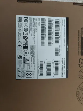 Teclado lector tarjetas: Lenovo Smartcard Wired II