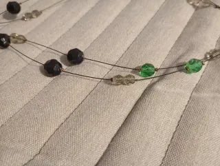 Girocollo donna multicolor con ciondolo